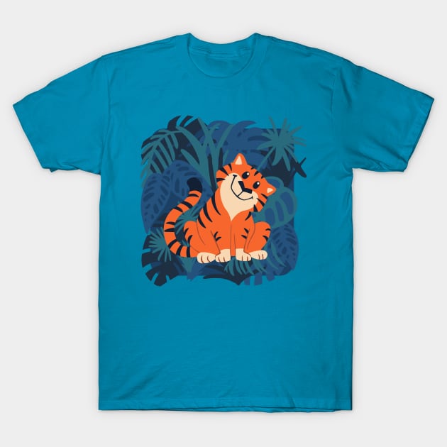 Tiger T-Shirt by Abbilaura